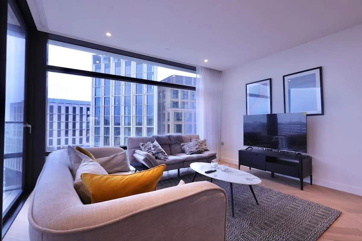 2 Bedroom Luxury Apartment London Storbritannien